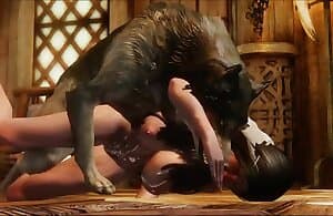 Hành động tình dục 3D với người mẫu xinh đẹp nóng bỏng khiêu dâm